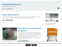 Tablet Screenshot of langreocultura.com